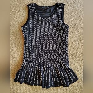 Ann Taylor Ladies Peplum Top Size XSP